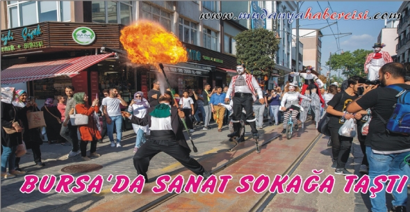 BURSA'DA SANAT SOKAA TATI